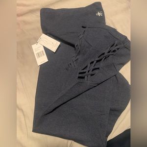 Calvin Klein Indigo High Waist Leggings with Ankle Design XXL 2x